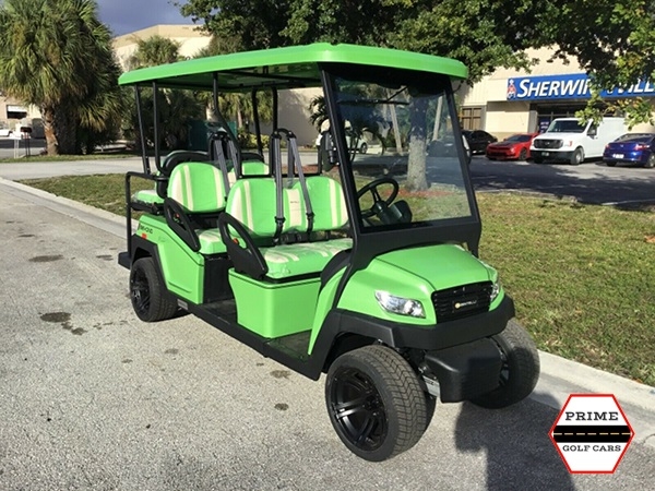 Lime Bintelli Beyond 6 Passenger Golf Cart affordable golf cart rental, golf cart rent berkeley
