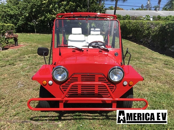 Red Mokee 4 Passenger Golf Cart affordable golf cart rental, golf cart rent berkeley