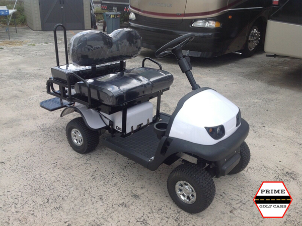 White Cricket RX5 Golf Cart affordable golf cart rental, golf cart rent berkeley